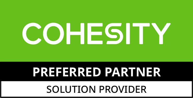 The Cohesity Preferred Partner mark - Trust ATS for Cohesity Infrastructure Optimization