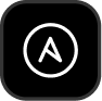 Red Hat Ansible Automation Platform black and white icon