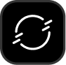 Red Hat Openshift black and white icon